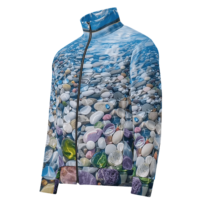 Ocean Stone Illusion Unisex Track Jacket product image (1)