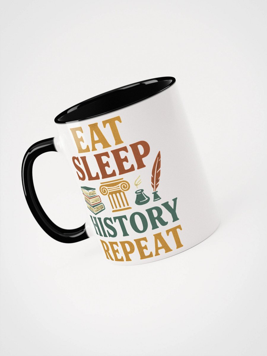 Eat Sleep History Repeat Mug – Teacher Coffee Cup for History Buffs product image (35)
