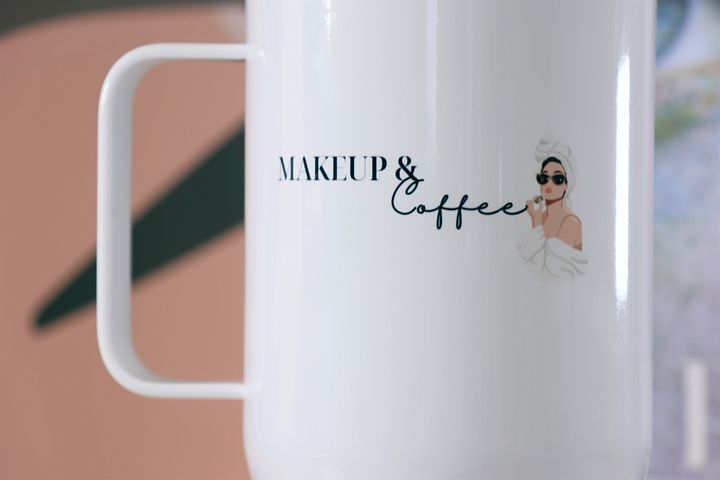 Makeup & Coffee Travel Mug product image (2)