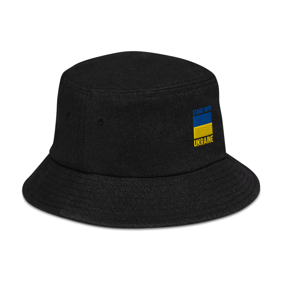 Ukrainian Unity Denim Bucket Hat product image (3)