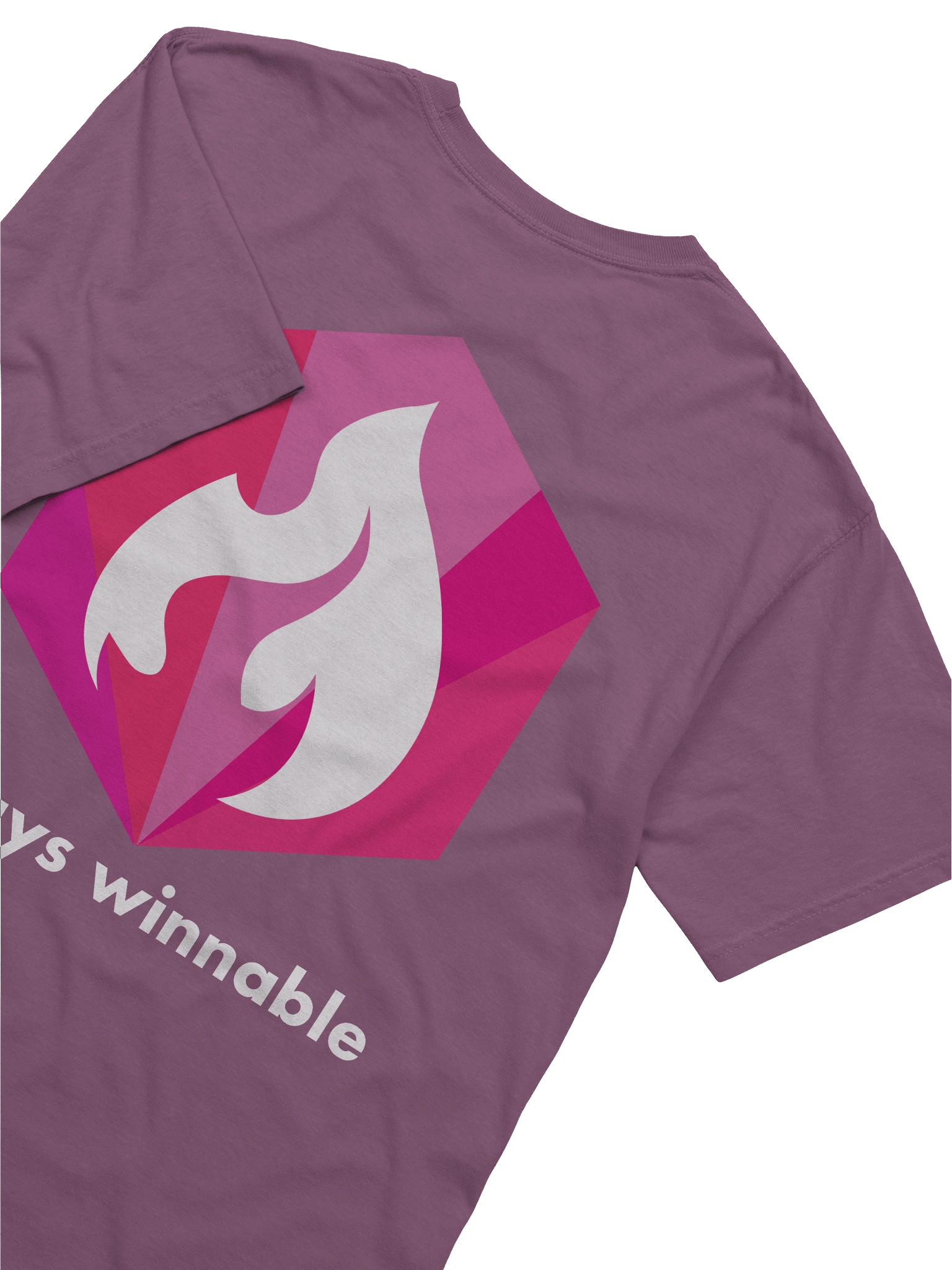 always winnable tee - ruby product image (6)
