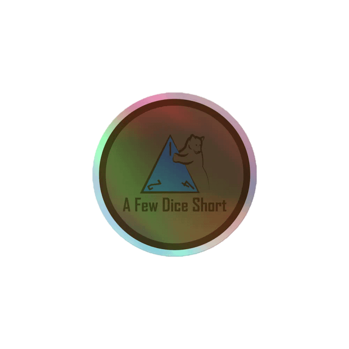 A Few Dice Short Holo product image (1)