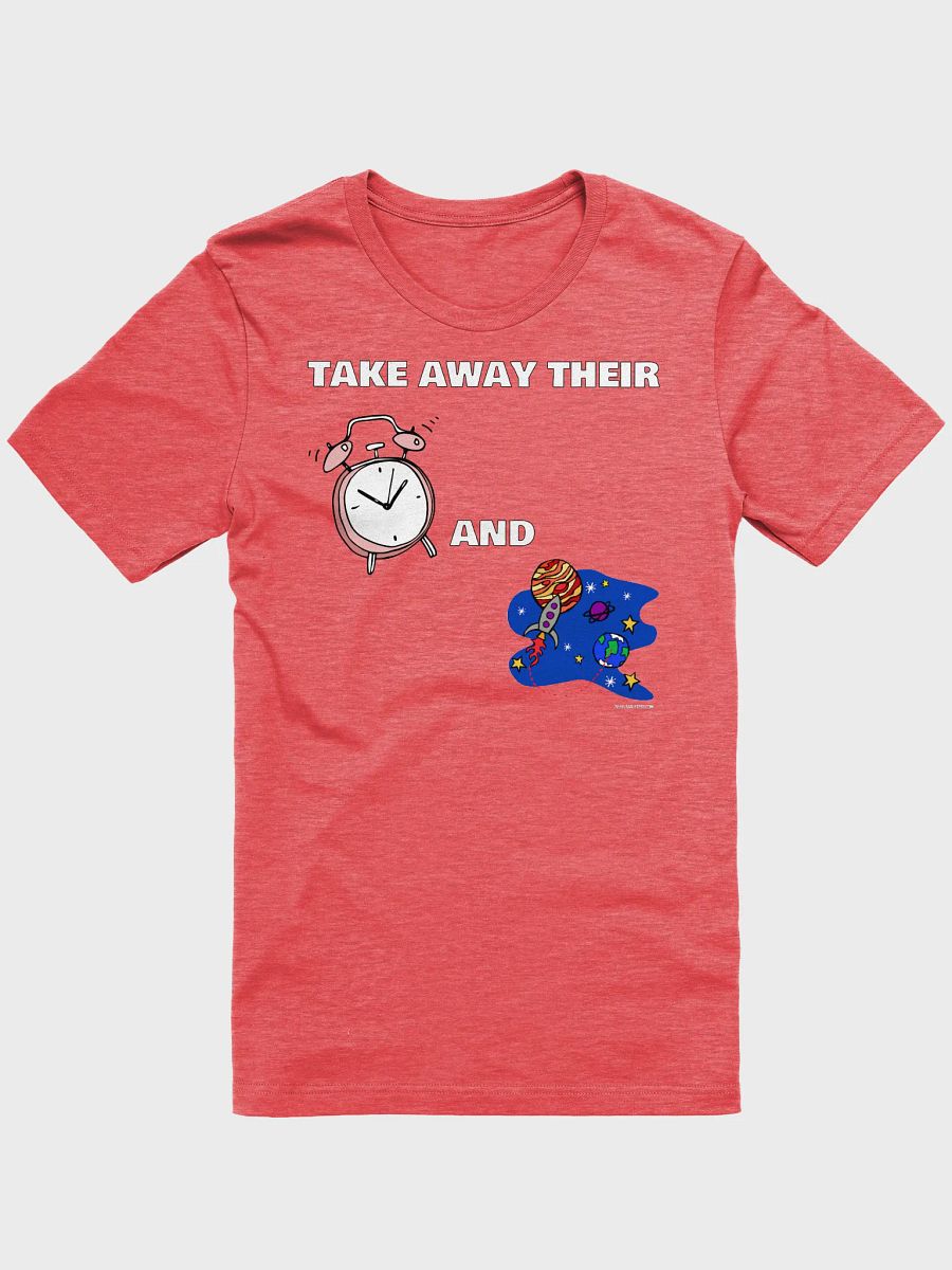 Funny Hockey T-Shirt – "Take Away Their Time and Space" – A Perfect Gift for the Shutdown Specialist product image (2)