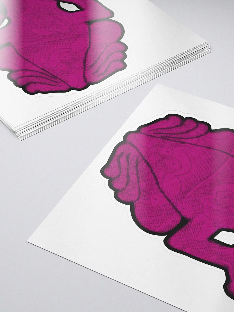 Big Frog Sticker in Bougainvillea product image (5)