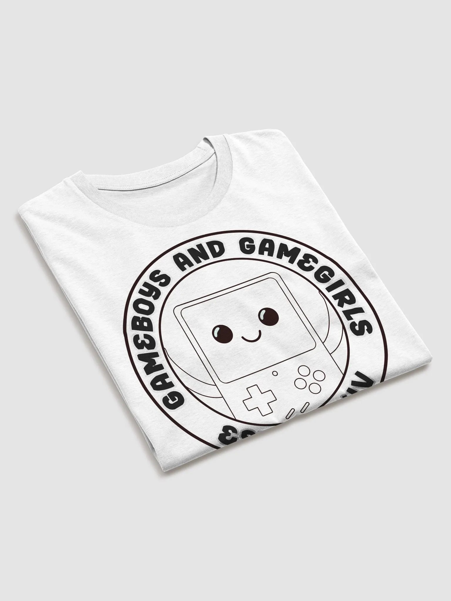 GameBoys & GameGirls Tee Unisex White [ships from EU] product image (3)