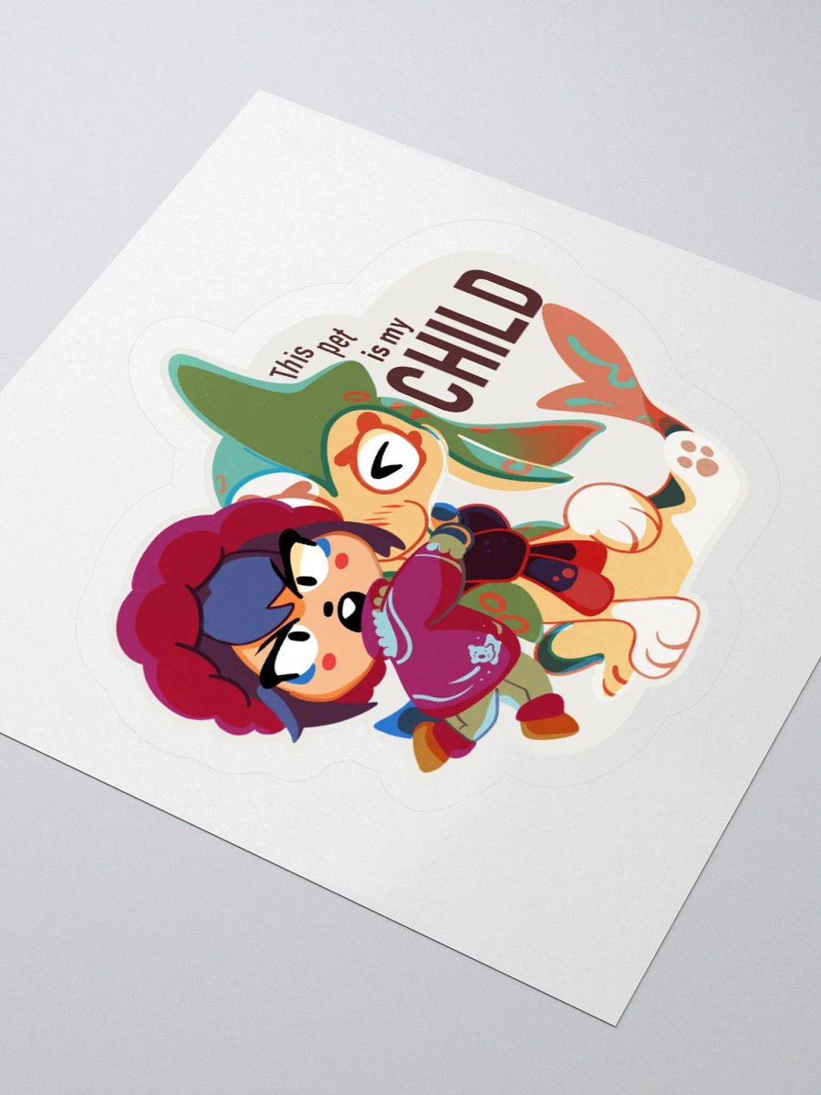 "This pet is my Child!" Sticker product image (3)
