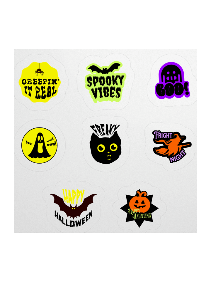 8 Halloween Sticker Set 1 product image (2)