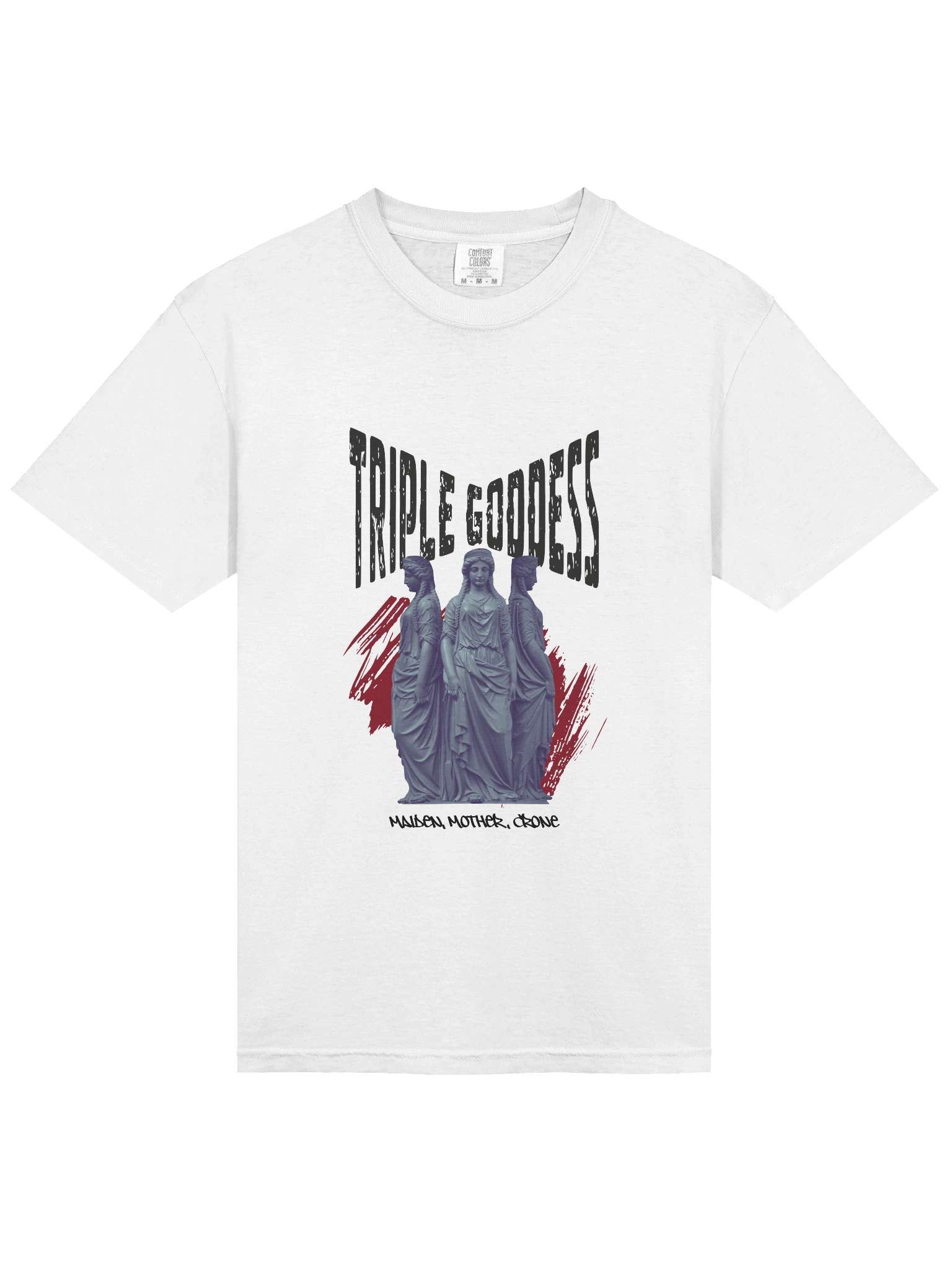 Triple Goddess - Dyed heavyweight T-Shirt product image (3)