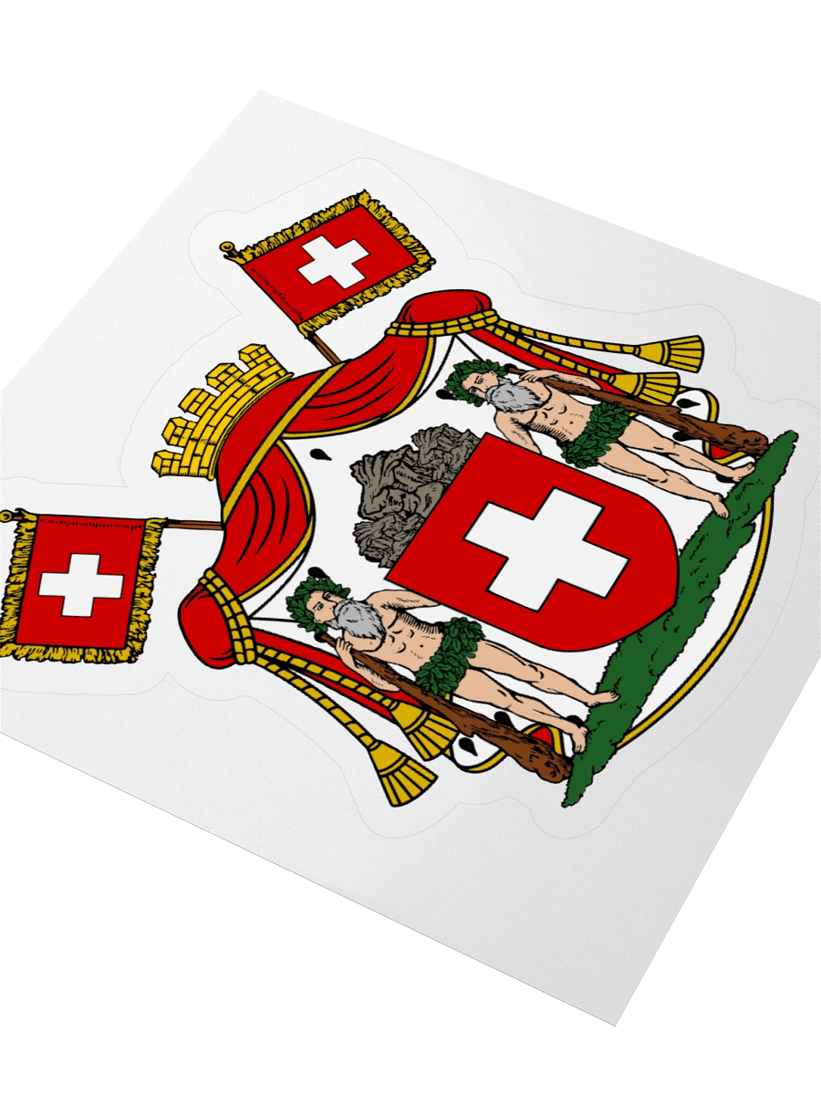 The Shield of Switzerland Kiss Cut Sticker product image (3)