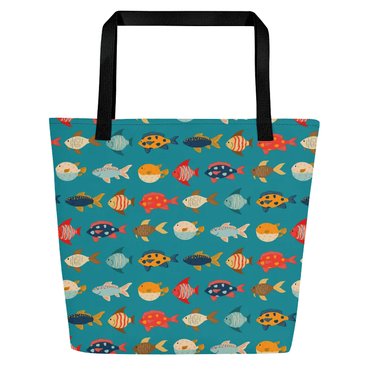 Fishes Being Fishes - Tote Bag product image (2)