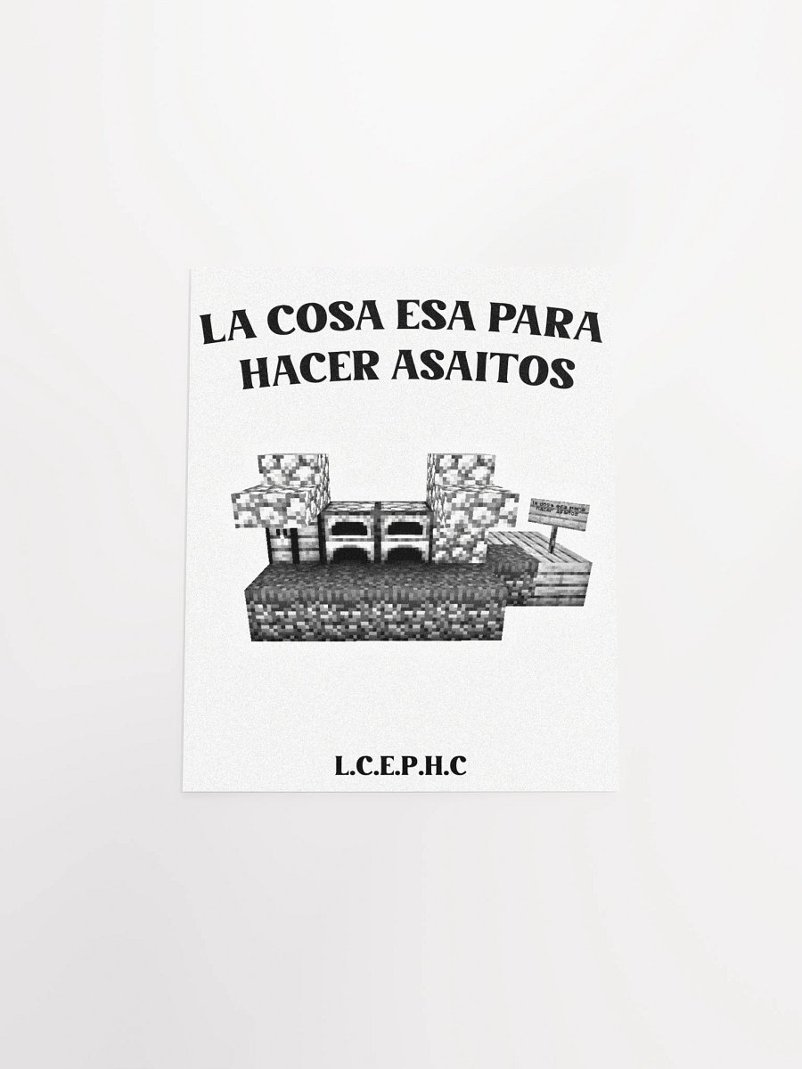 La Cosa Esa Para Hacer Asaitos - Poster product image (4)