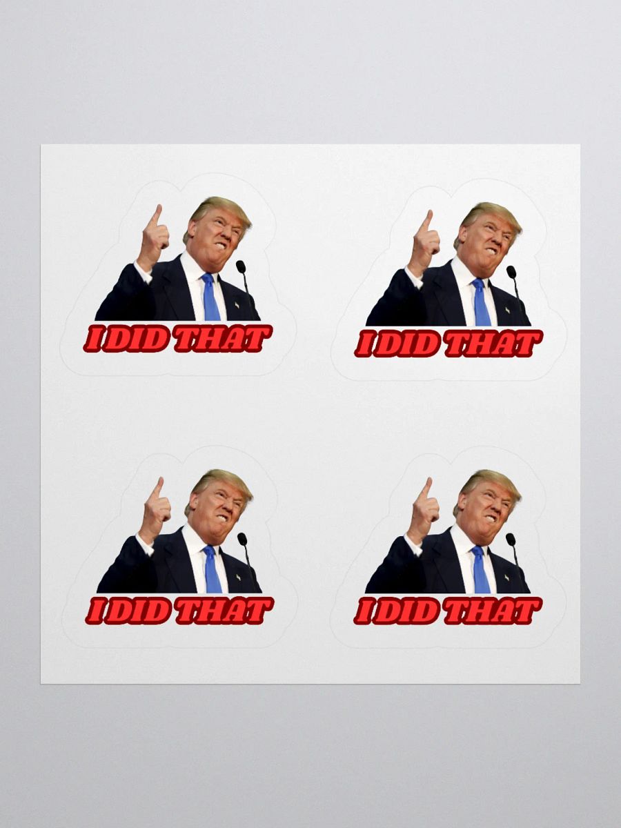 I DID THAT Stickers product image (1)