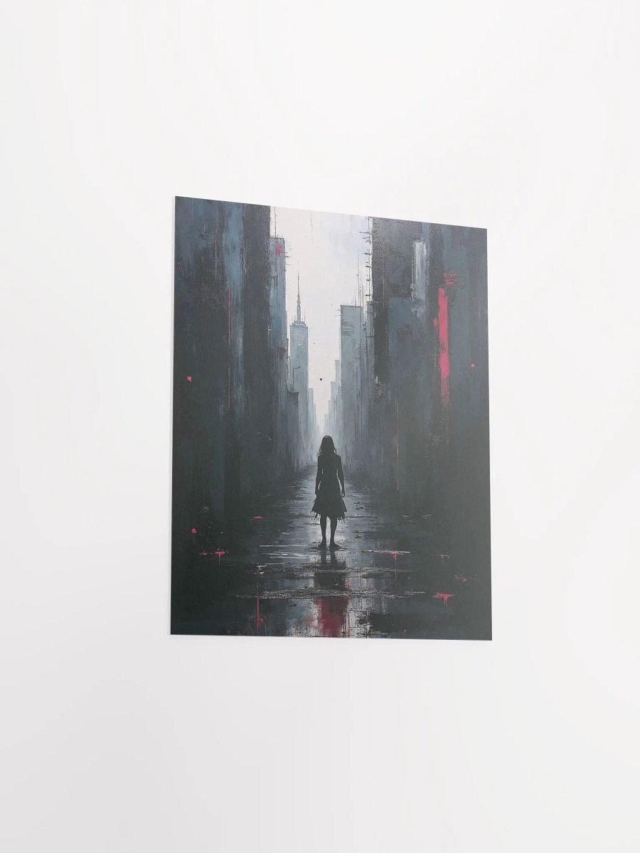 Lone Descent Matte Poster product image (35)