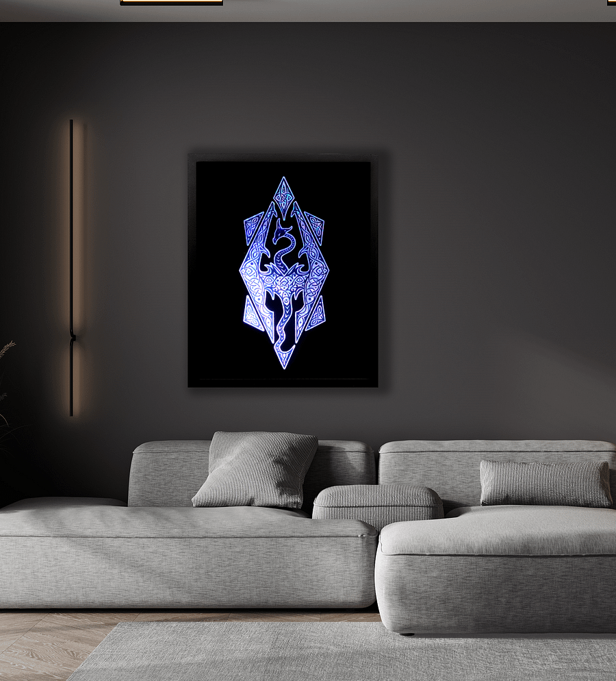 Skyrim - Dovah-Kiin (Dragonborn) Emblem [13x16] product image (4)
