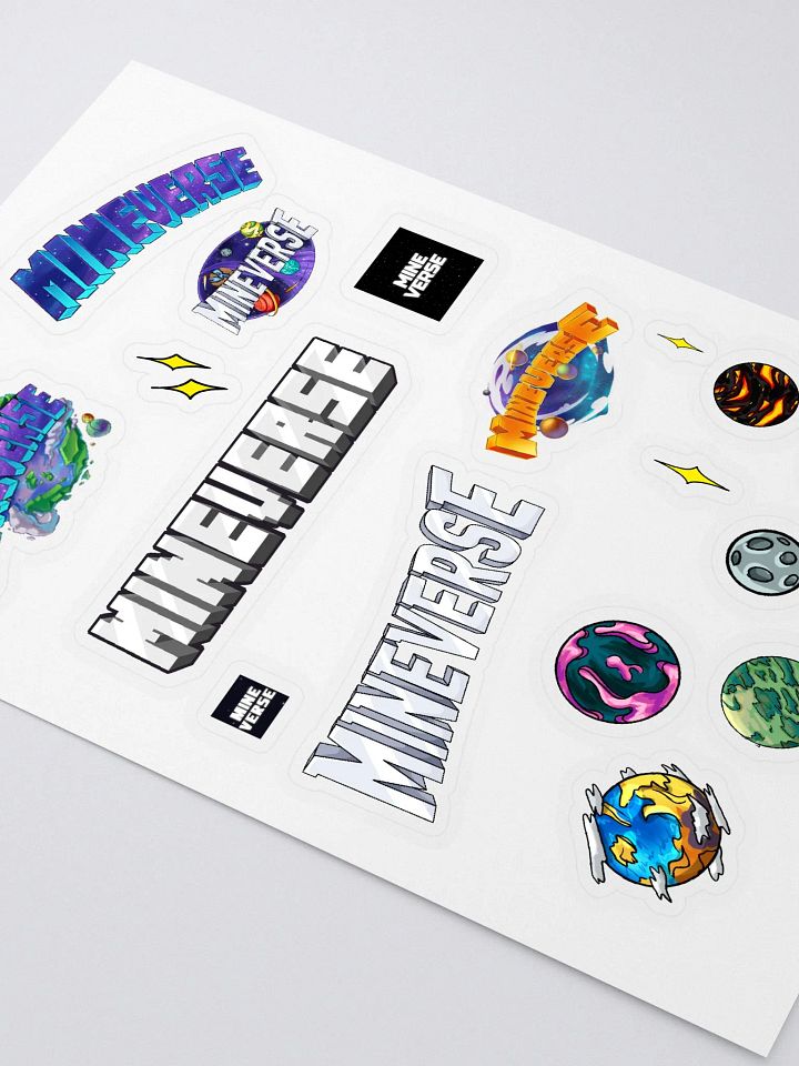 Mineverse Sticker Sheet product image (2)