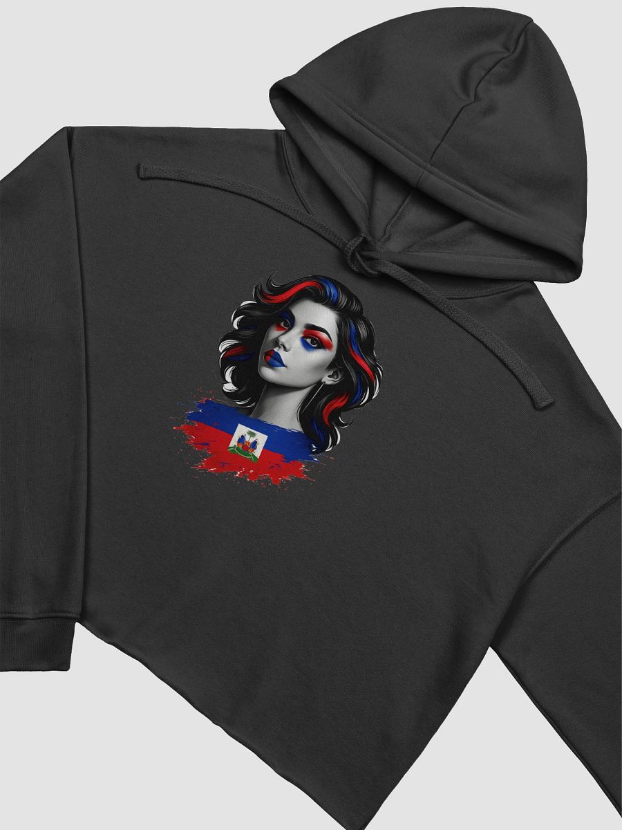 Haitian Pride Crop Hoodie product image (9)