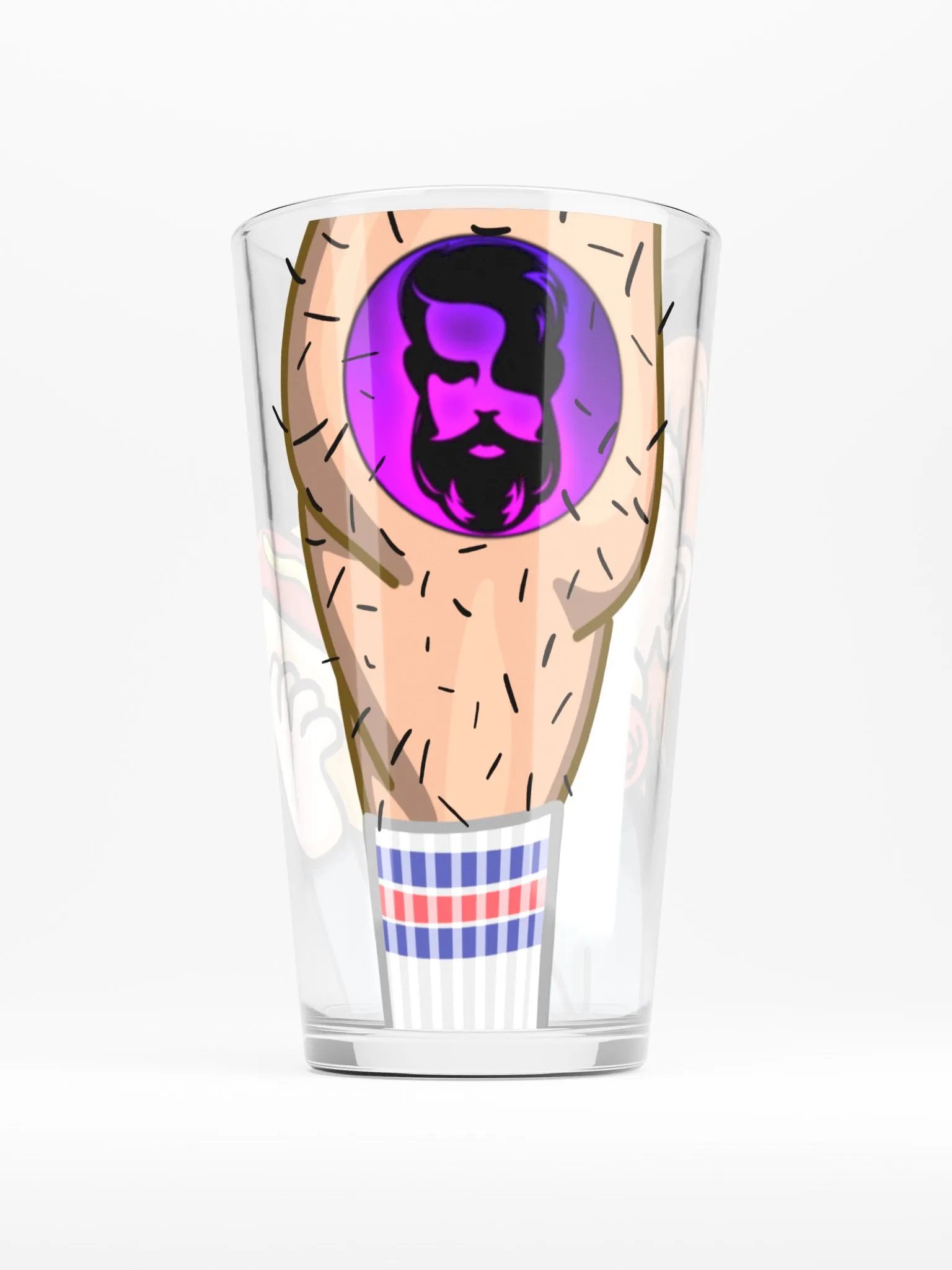 Calve Dog pint glass product image (2)