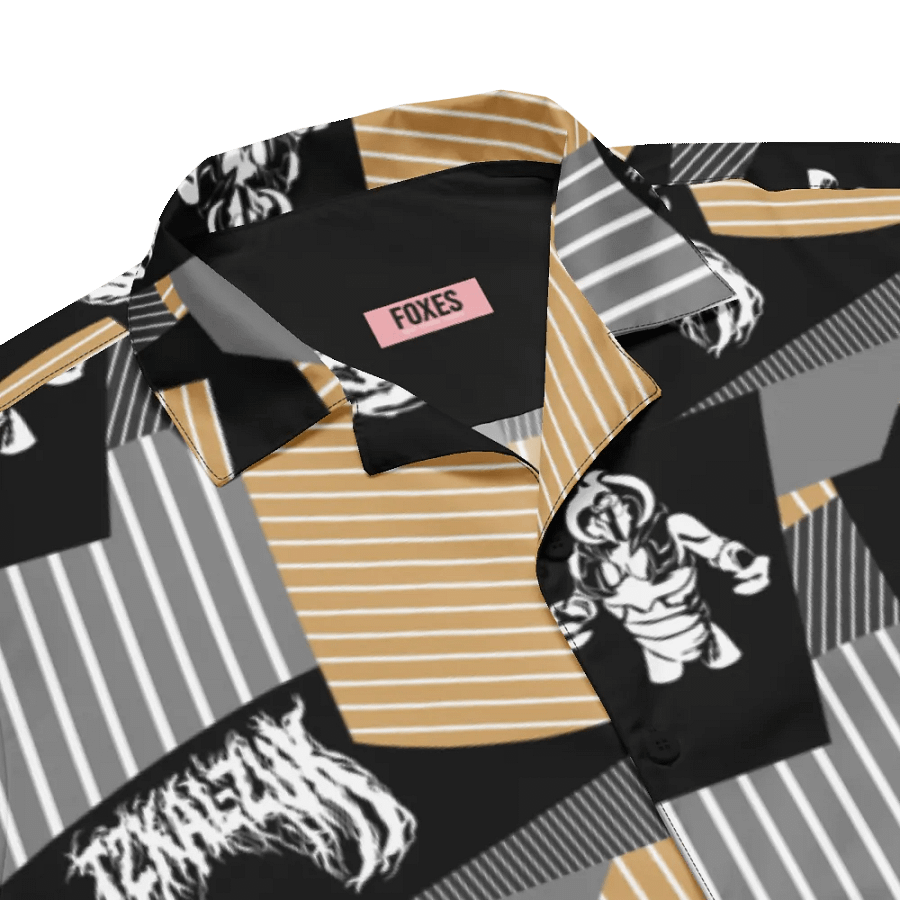 Zuk Patchwork Button Up (Beige) product image (3)
