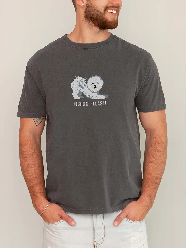 Bichon Please! T-Shirt(Embroidered) of a Bichon Frise product image (2)