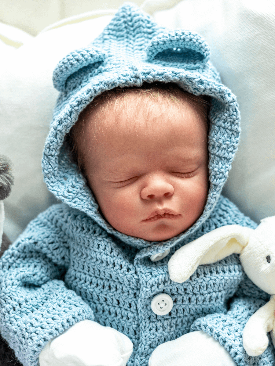 Crochet Pattern: Panda Baby Hoodie product image (6)
