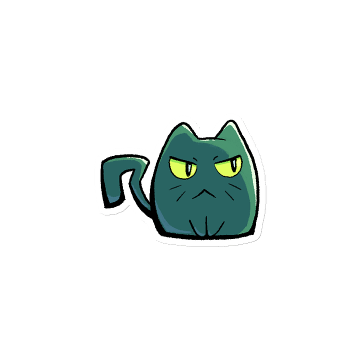 Tiny Grumpy Kitty - Magnet product image (2)