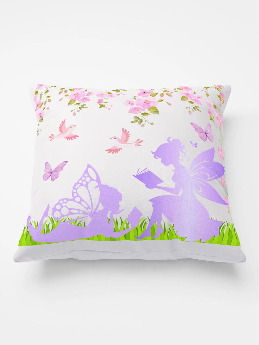Fairy Garden Whimsy Throw Pillow product image (3)