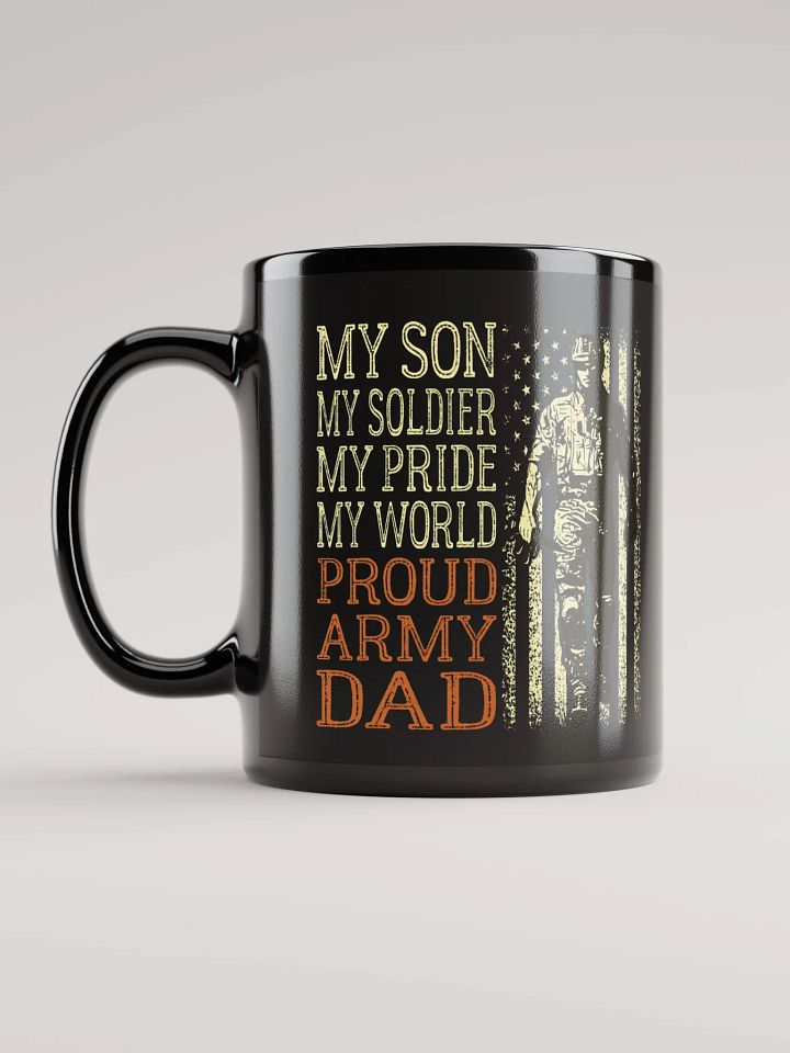 Proud Army Dad - Black Mug product image (2)