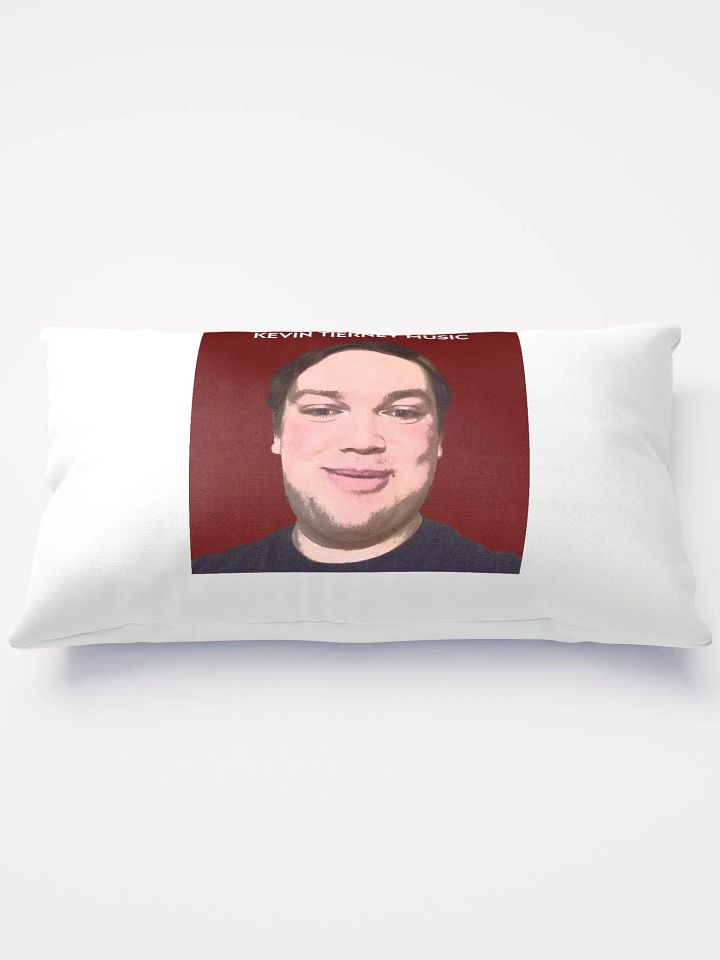 Kevin Tierney Headshot Oil Painting Pillow product image (2)