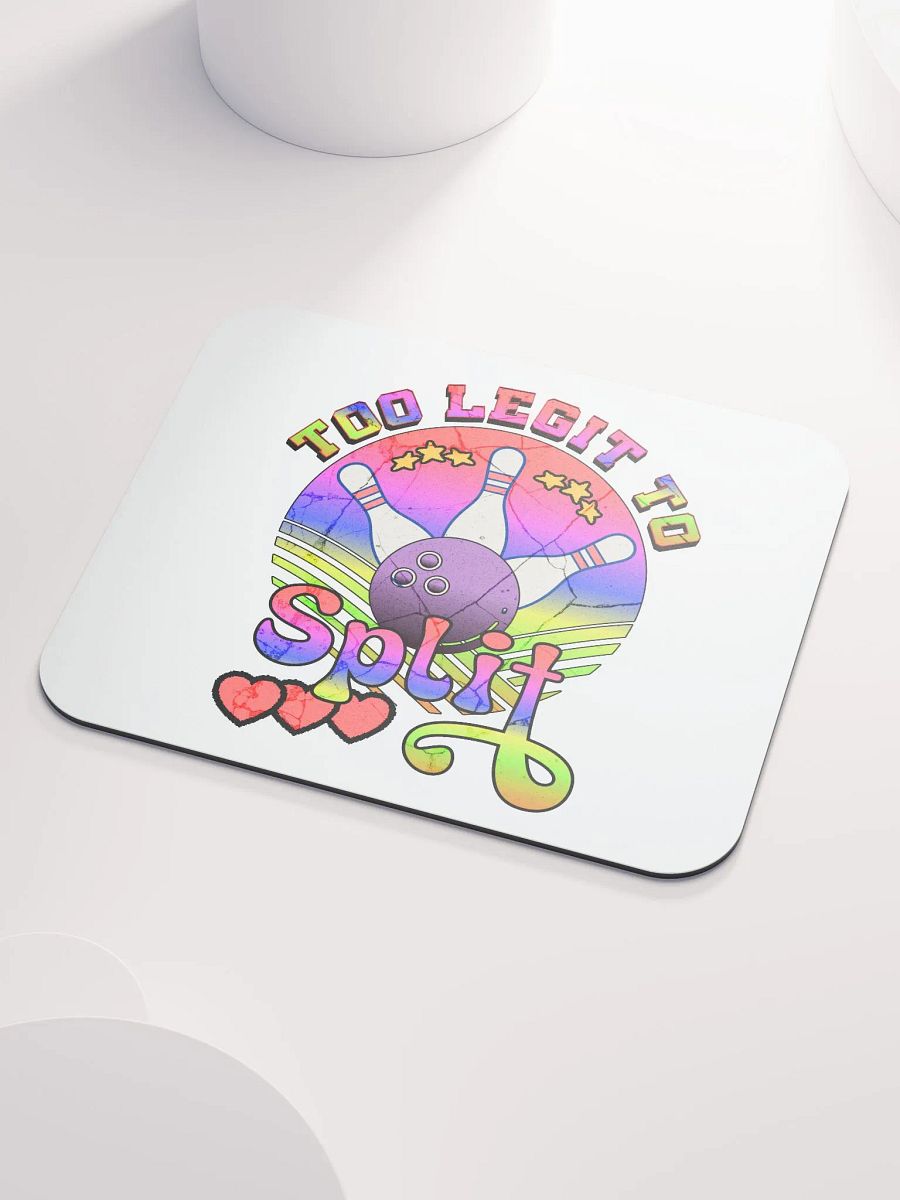 Too Legit to Split Bowling Mouse Pad product image (3)