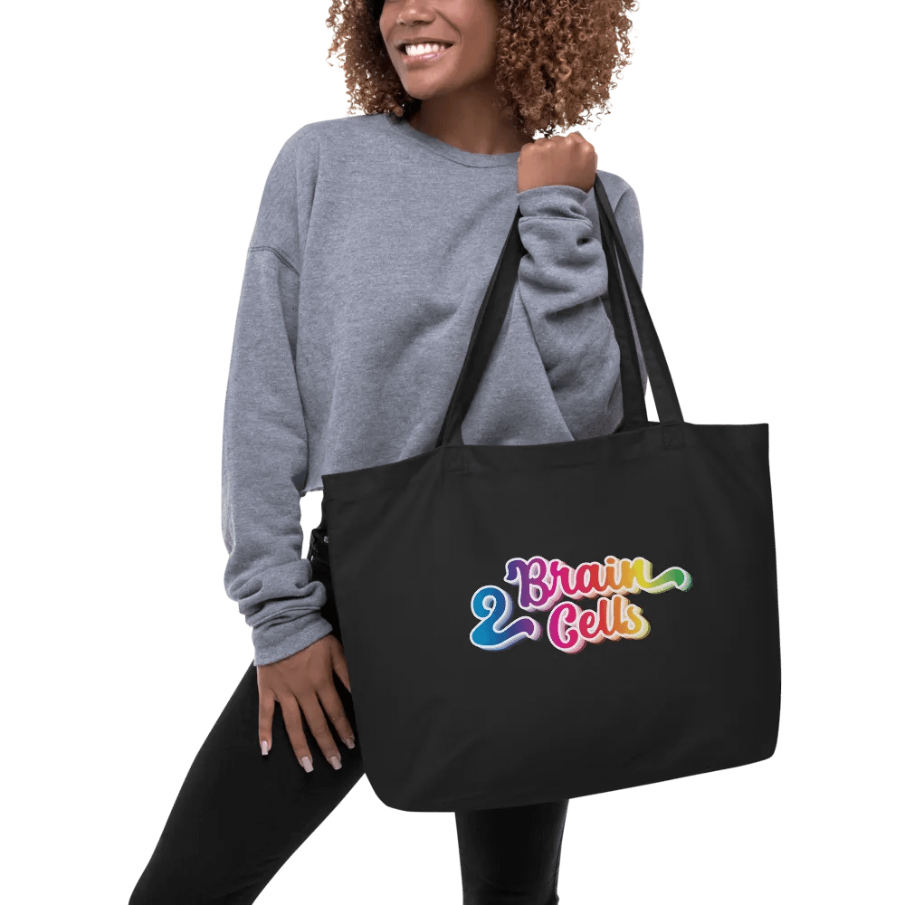 Vintage Rainbow 2 Brain Cells Tote Bag product image (3)