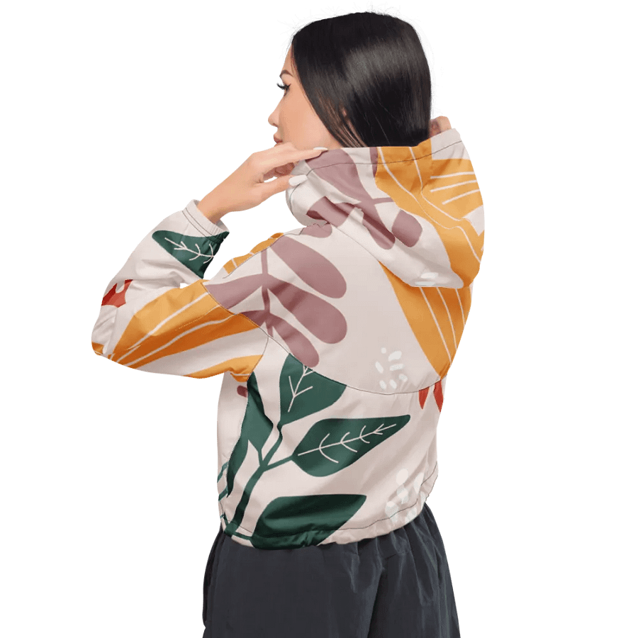 Botanical Bliss Women's Windbreaker product image (3)