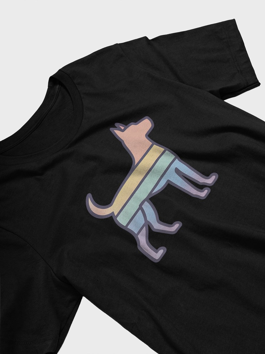 Rainbow Dog Silhouette T-Shirt product image (3)