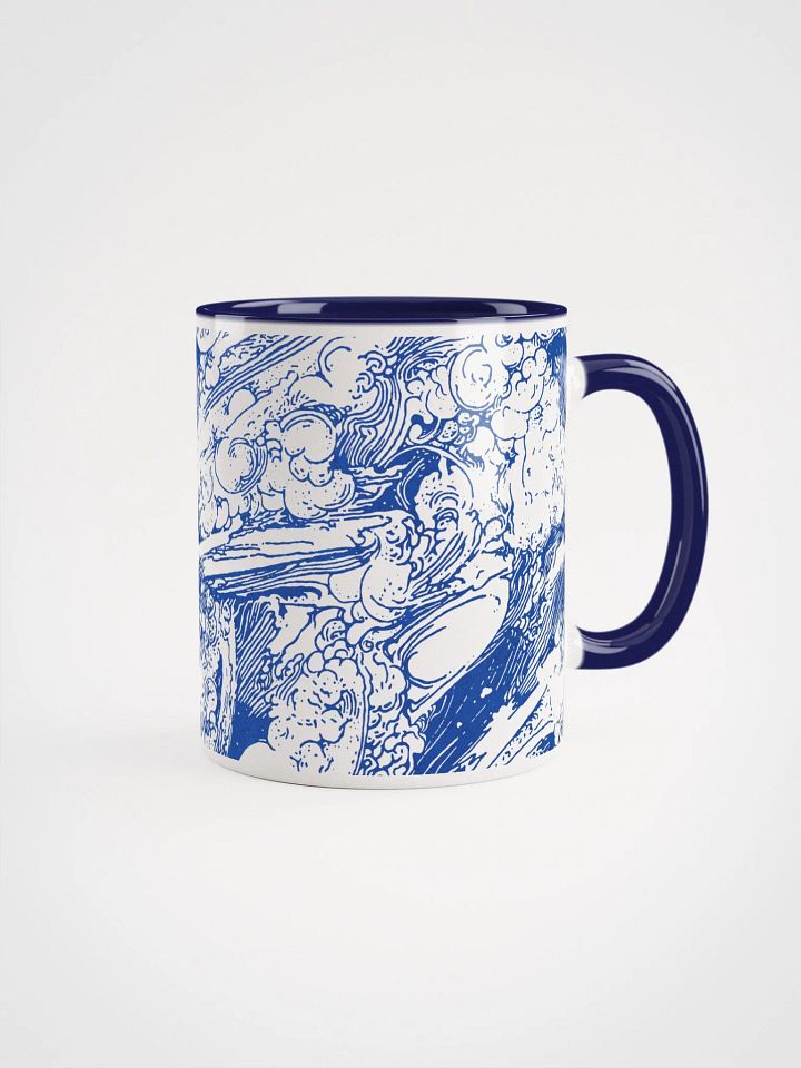 The Raging Sea Mug In Colonial Porcelain product image (1)