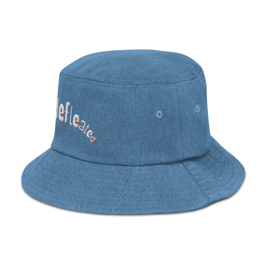 DEFLEATED denim bucket hat product image (31)