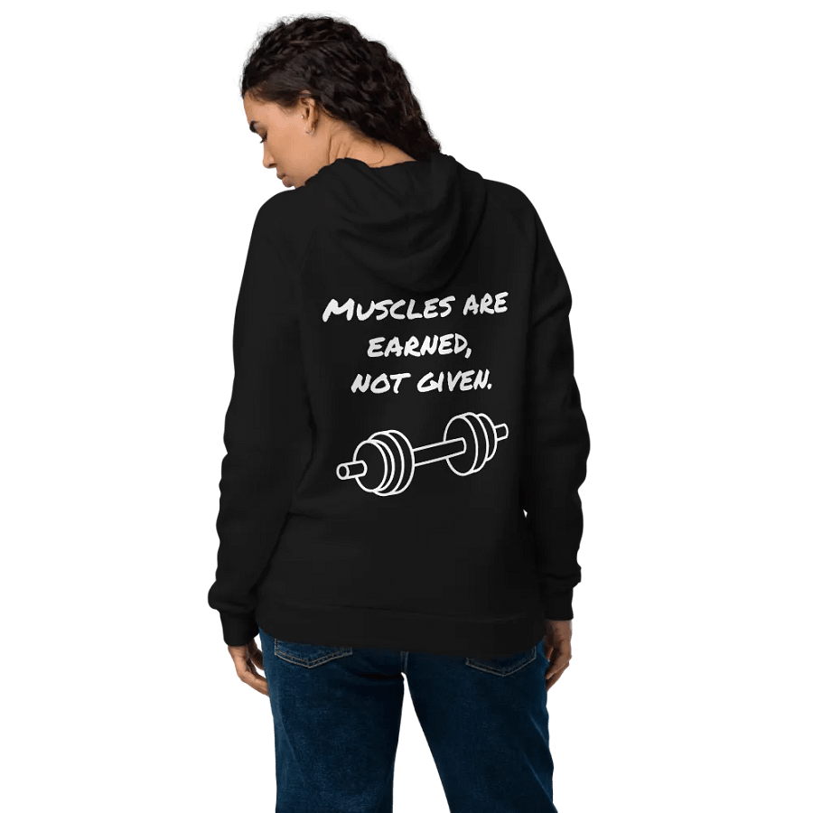Justice Dumbbell Unisex Hoodie product image (9)