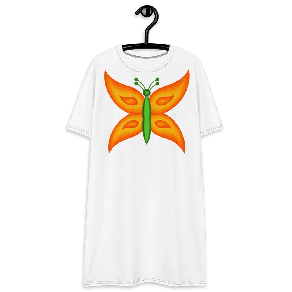 Alien Butterfly T-Shirt Dress product image (6)