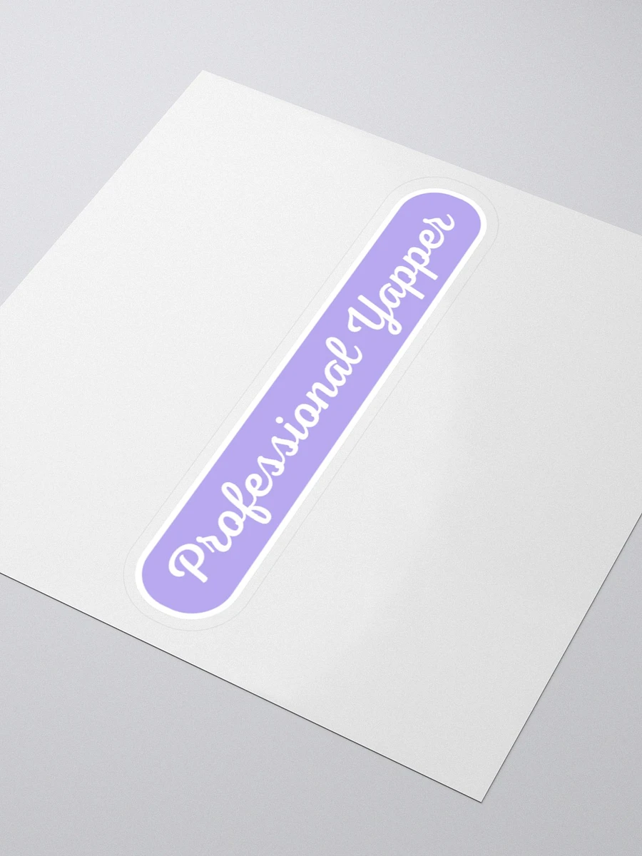 Professional Yapper Sticker - Lilac product image (8)