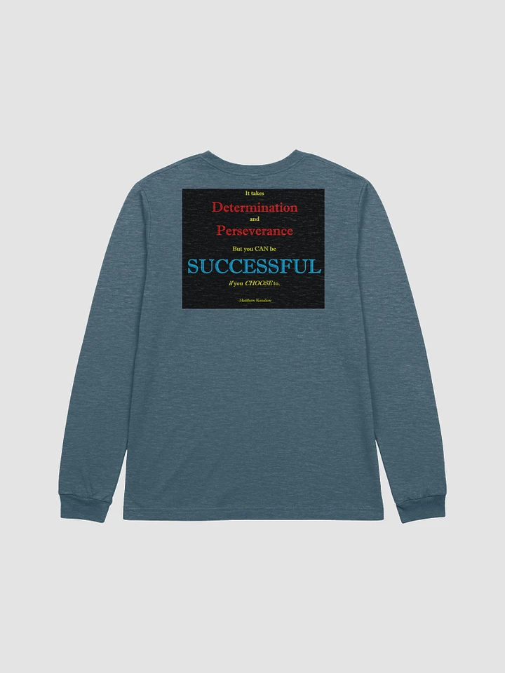 [With Quote 6 on the Back] Long Sleeve T-Shirt (Bella+Canvas Supersoft) product image (10)