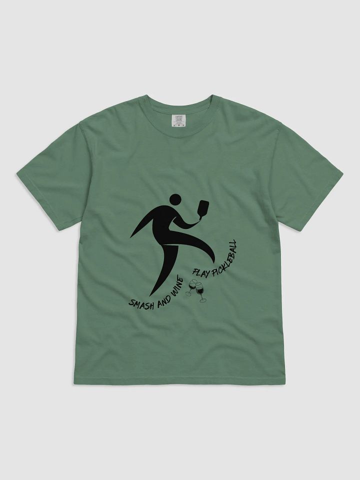 Smash and Wine Pickleball Heavyweight T-Shirt product image (1)