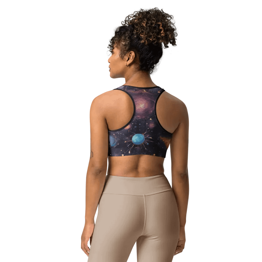 Cosmic Fusion All-Over Print Sports Bra product image (9)