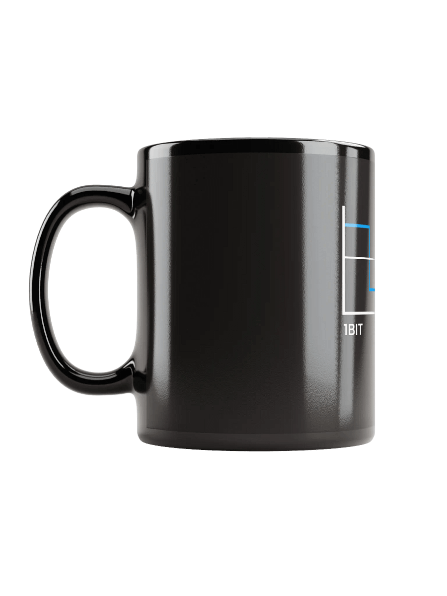 1BIT Graph Mug (black) product image (6)