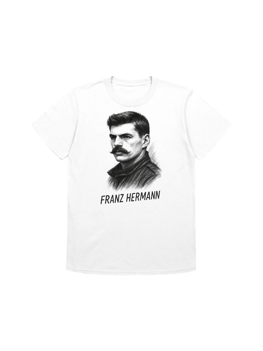 Vintage Franz Hermann Monochrome Portrait T-Shirt product image (1)