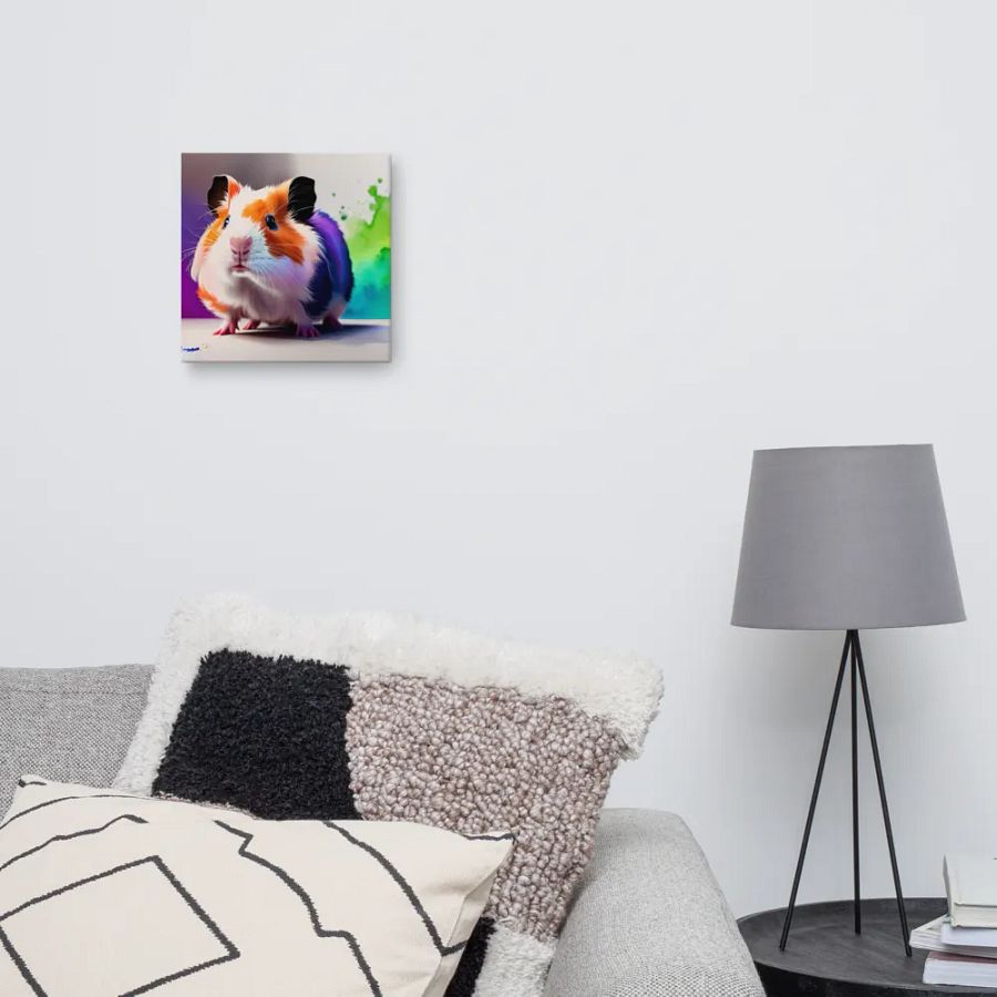 Cute Guinea Pig Digital Painting - v2 product image (10)