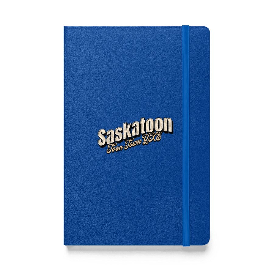 Saskatoon Toon Town YXE Hardcover Notebook product image (1)