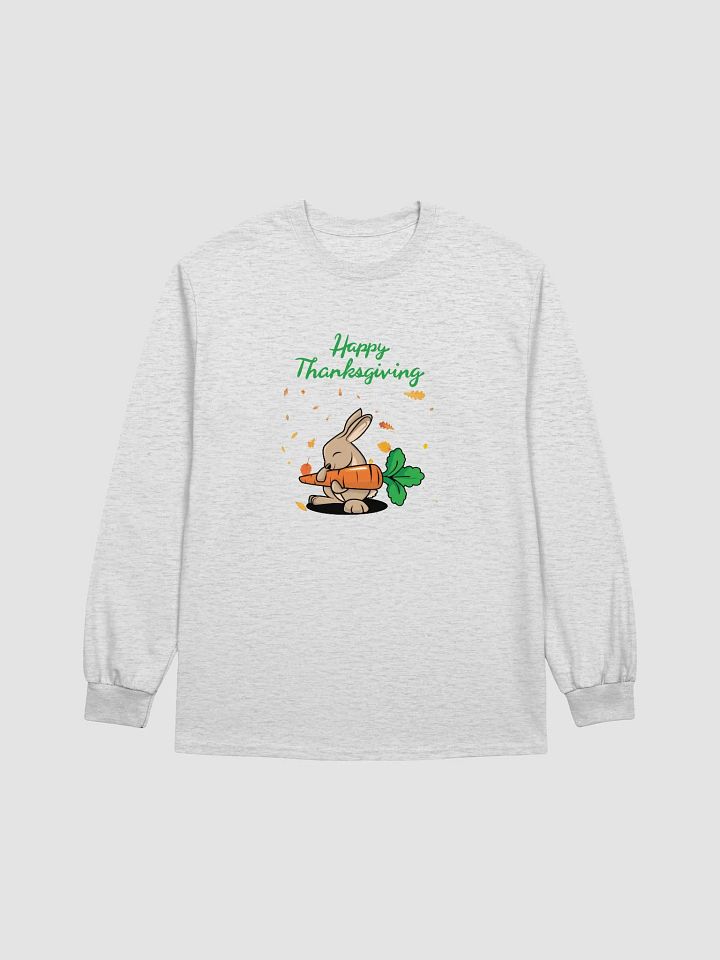 Happy Thanksgiving Funny Rabbit Sweatshirt product image (6)