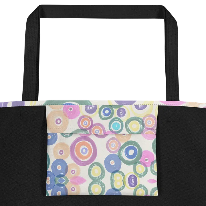 Vibrant Circles All-Over Tote Bag product image (2)