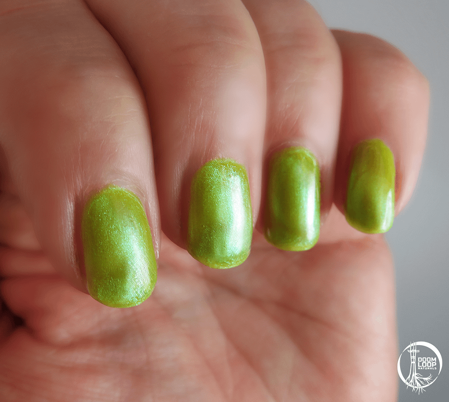 THE DAYLIGHT OF OUR RAGE - Magnetic Green and Neon Yellow Polish product image (4)