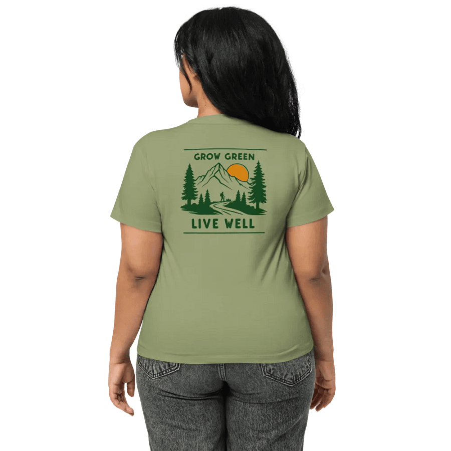 Grow Green Live Well High Waisted Tee product image (2)
