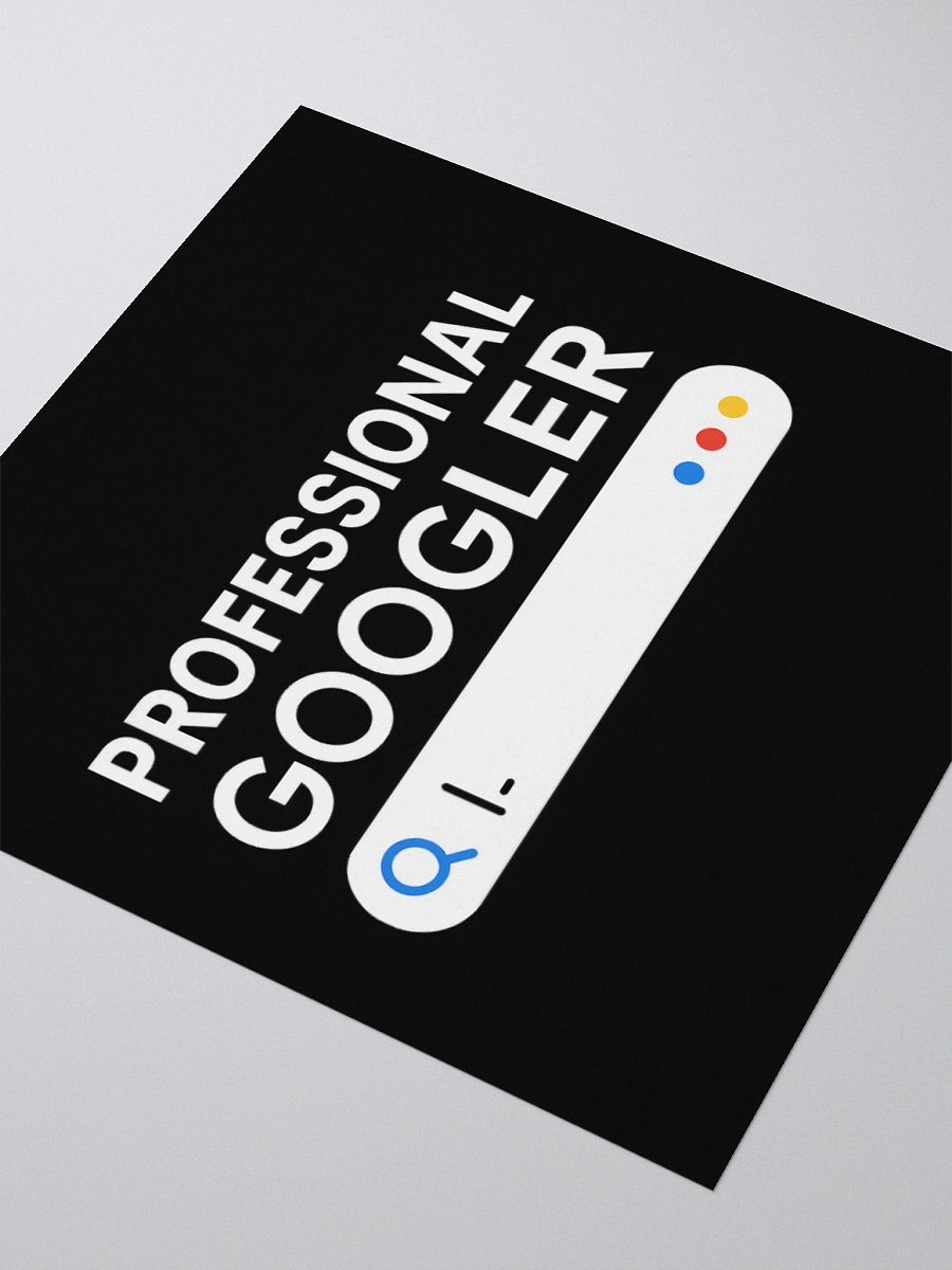 PROFESSIONAL GOOGLER - STICKER product image (6)