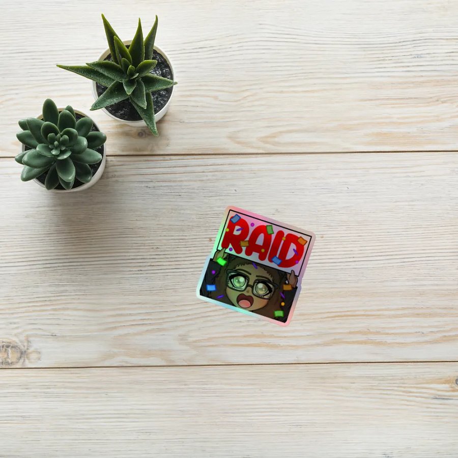 Raid Celebration Holographic Sticker Sheet product image (10)